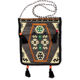 Bolso Kilim - Gris