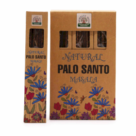 12x Incienso Botánico Natural Masala - Palo Santo