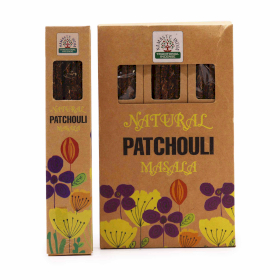 12x Incienso Botánico Natural Masala - Pachulí