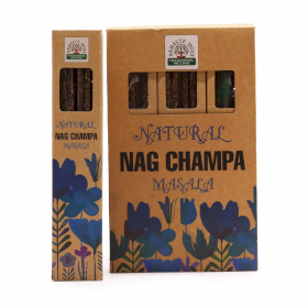 12x Incienso Botánico Natural Masala - Nag Champa