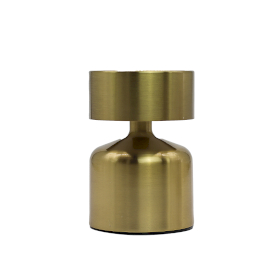 Lámpara Táctil - Forma de Hongo Bronce - USB (C) - Recargable (400 vatios)