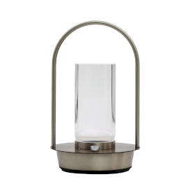 Lámpara Táctil - Farol de Cristal - USB (C) - Recargable (2000 vatios)
