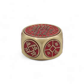 Fortuna Feng Shui  - Dados de Calendario Rojo y Moneda - Selector de Fechas Auspiciosas