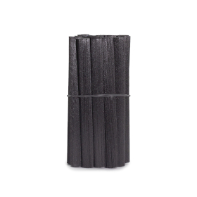 Cañas negras de fibra gruesa- Pack de 15 mm x 15 cm (aprox. 20)
