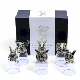 Vasos de chupito  (50 ml) - Criaturas místicas - Bronce antiguo