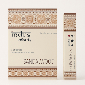12x Inciensos Tesoros Indus- Sándalo - 15 g