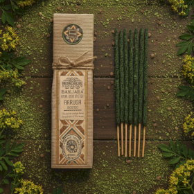 8x Set de Varillas de Resina para Rituales  - Ruda