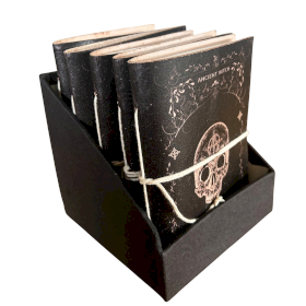 5x Cuadernos de Cuero - Rituales de Brujas Surtido - Expositor