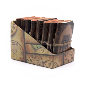 8x Cuadernos de Cuero - Esotérico Pequeños Surtido - Expositor