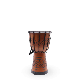 Tambor Djembe Pro Pequeño - Sonido del Alma (grave) - Pequeño 30cm (15cm de diámetro)