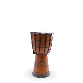 Tambor Djembe Pro Pequeño - Ritmo de la Libertad (agudo) - Pequeño 30cm (15cm de diámetro)