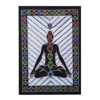 Arte de Pared de Algodón - Buda Chakra - AW Artisan - Mayorista de