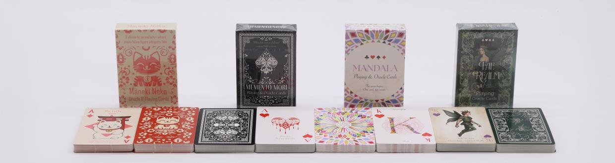 Cartas de juego y oráculo para revender en tu tienda