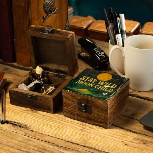 Cajas de madera esmaltada en ceramica al por mayor