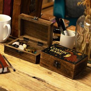 Proveedor de cajas de madera esmaltadas en ceramica