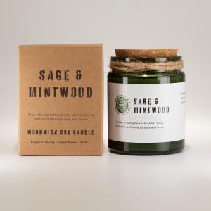 Velas de cera de soja woodwick