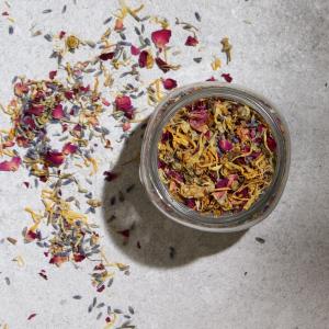 Venta al por mayor de mezcla de baño floral