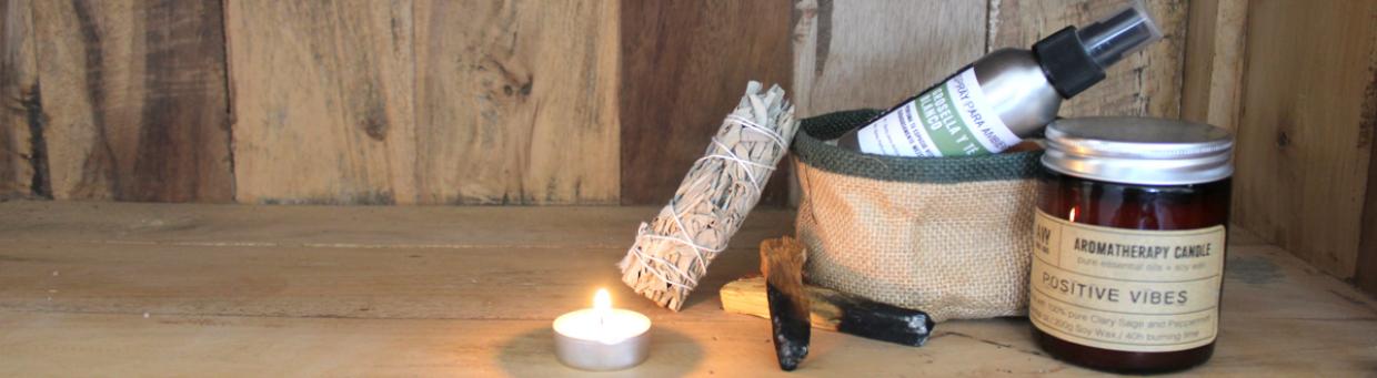 salvia y palo santo