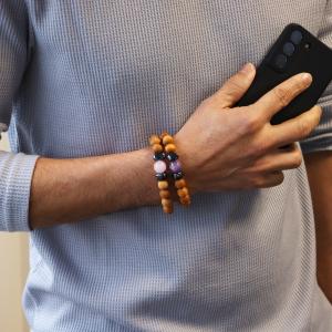 pulseras de chakra y cedro