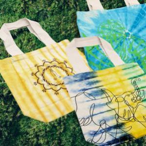 Bolsos de algodón tye dye al por mayor