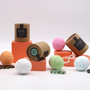 Mayorista de bombas de baño con piedras preciosas