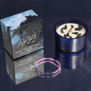 Mayorista de velas del horóscopo con pulsera