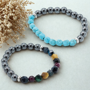 Venta al por mayor de pulseras preciosas talladas