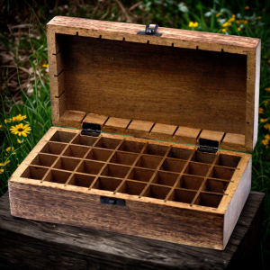 Proveedor de cajas de madera de mango para aceites esenciales