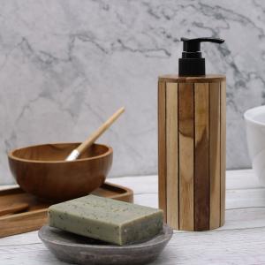 Mayorista de dispensadores de madera para jabón