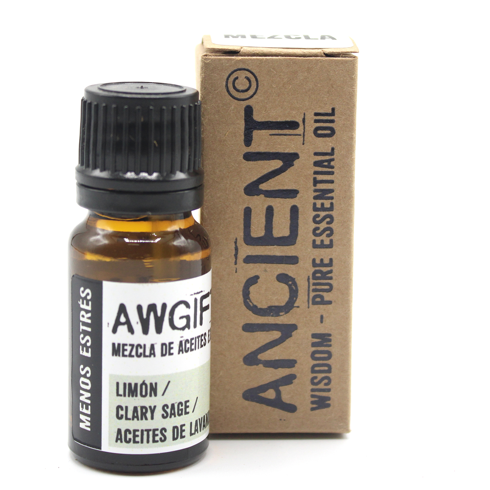 Mezcla Aceites Esenciales 10ml - Caja - Anti Estrés - AW Artisan