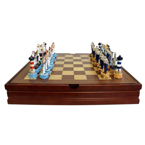 Juego de ajedrez temático - Seafaring Set - AW Artisan - Mayorista de